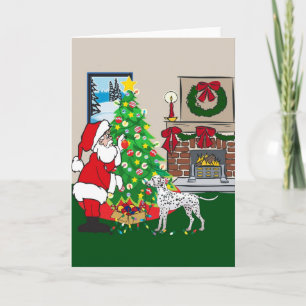 Cartes Pour Fêtes Annuelles dalmate