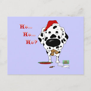 Cartes Pour Fêtes Annuelles Dalmatian Christmas