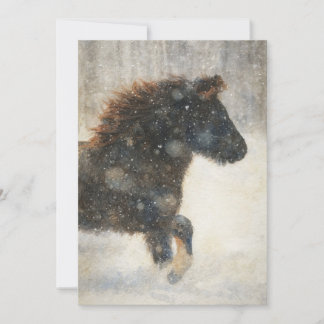 Cartes Pour Fêtes Annuelles Dancing Through the Snow