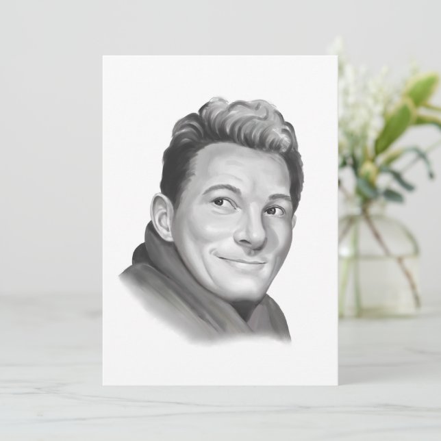 Cartes Pour Fêtes Annuelles Danny Kaye (Debout devant)