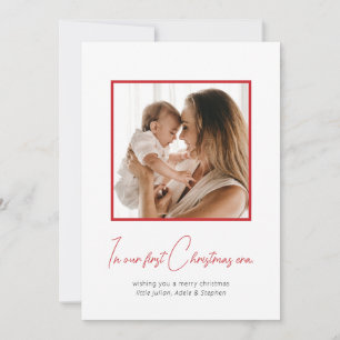 Cartes Pour Fêtes Annuelles Dans ma première ère de Noël