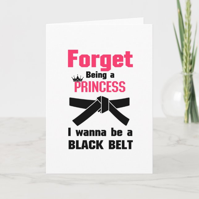 Cartes Pour Fêtes Annuelles Dans mon ADN Karate Tae Kwon Do Martial Kung Fu (Devant)