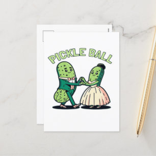 Cartes Pour Fêtes Annuelles Danse de bal de Pickball