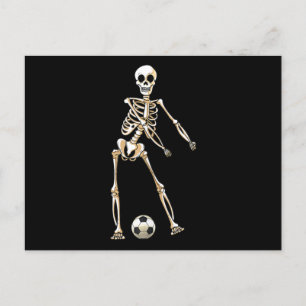 Cartes Pour Fêtes Annuelles Danse de flossing d'Halloween de football de squel