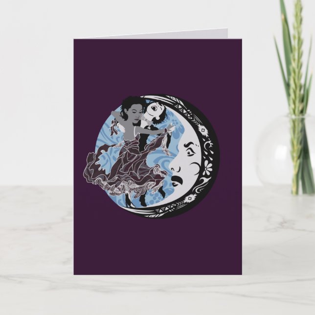 Cartes Pour Fêtes Annuelles danser avec votre obscurité (Devant)