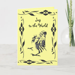 Cartes Pour Fêtes Annuelles Danser Noël Siskin