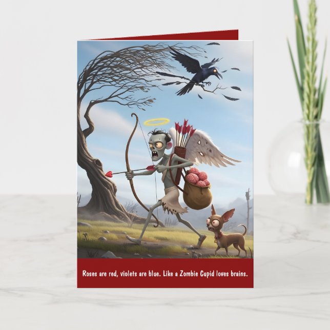 Cartes Pour Fêtes Annuelles Dark Humour Valentine's Day (Devant)