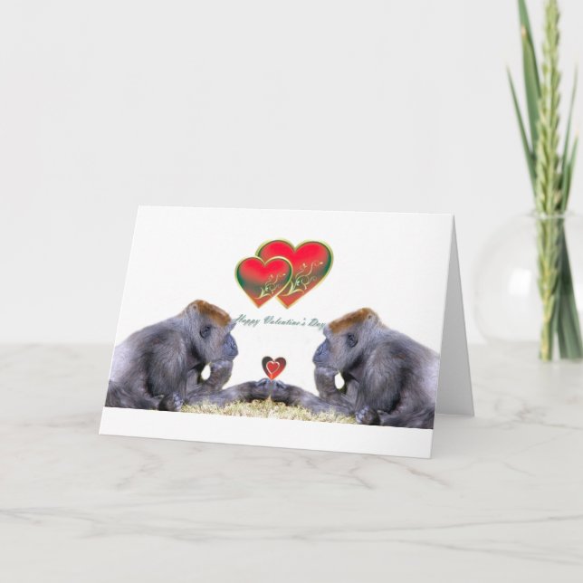 Cartes Pour Fêtes Annuelles Day_ heureux de Valentine (Devant)