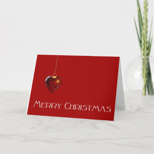 CARTES POUR FÊTES ANNUELLES "DE MON COEUR À TON COEUR" MERRY NOËL