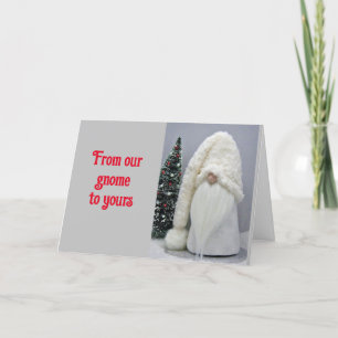 CARTES POUR FÊTES ANNUELLES DE NOTRE "GNOME" AU VÔTRE À NOËL