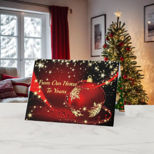 Cartes Pour Fêtes Annuelles De Notre Maison À Vos Joyeux Fêtes De Noël Ca