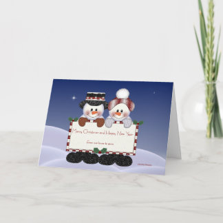 Cartes Pour Fêtes Annuelles De notre maison au vôtre