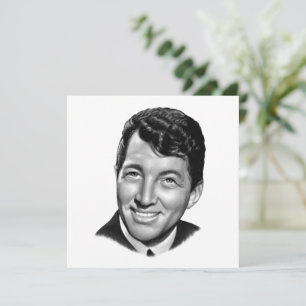 Cartes Pour Fêtes Annuelles Dean Martin