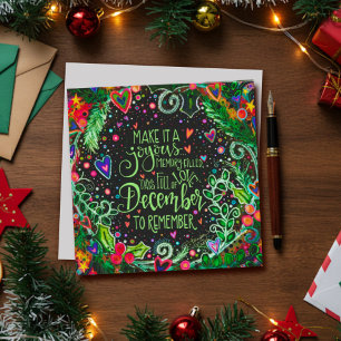 Cartes Pour Fêtes Annuelles Décembre à Se Rappeler Inspiration Inspirivité