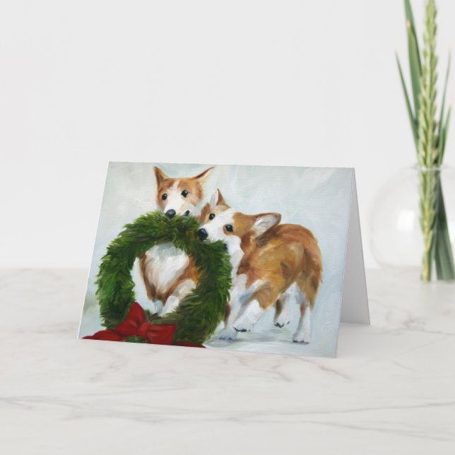 Cartes Pour Fêtes Annuelles Deck Les Halls (Devant)