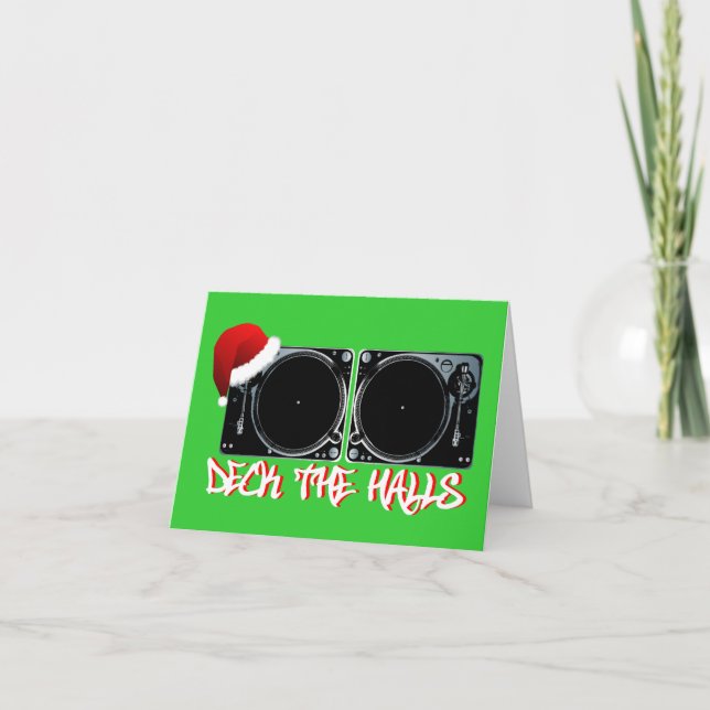 Cartes Pour Fêtes Annuelles deckthehalls (Devant)
