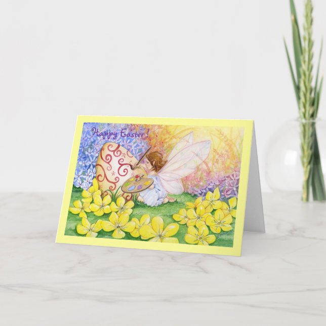 Cartes Pour Fêtes Annuelles Décor de Pâques (Devant)