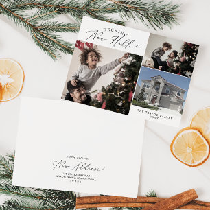 Cartes Pour Fêtes Annuelles Décor Delicate New Halls Nouveau Accueil Noël