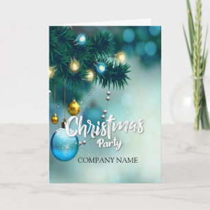 Cartes Pour Fêtes Annuelles Décoration bleueBougies du Nouvel An et Noël