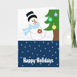 Cartes Pour Fêtes Annuelles Décoration de l'arbre