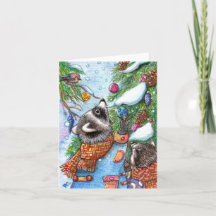 Cartes Pour Fêtes Annuelles Décoration de l'arbre