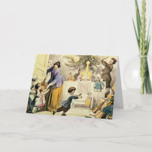 Cartes Pour Fêtes Annuelles Décoration de l'arbre de Noël