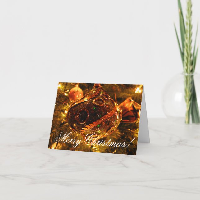 Cartes Pour Fêtes Annuelles Décoration de Noël séquencée (Devant)