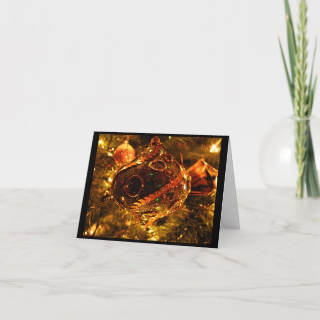 Cartes Pour Fêtes Annuelles Décoration de Noël séquencée (Devant)