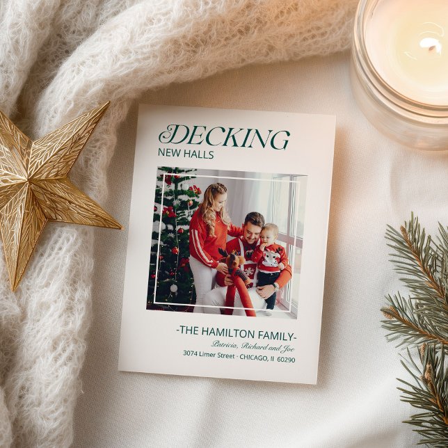 Cartes Pour Fêtes Annuelles Décoration de nouveaux halls  Annonce de déménagem (Créateur téléchargé)