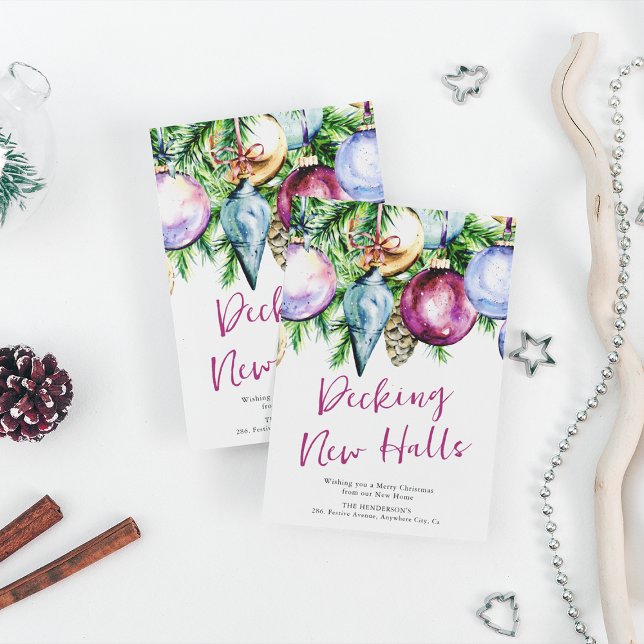 Cartes Pour Fêtes Annuelles Décoration de nouveaux halls Boules de Noël Nouvel (Créateur téléchargé)