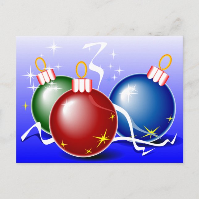 Cartes Pour Fêtes Annuelles Décoration des fêtes (Devant)