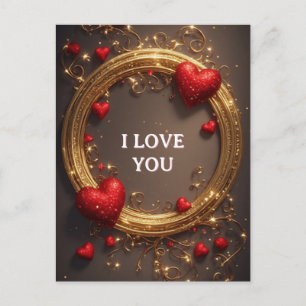 Cartes Pour Fêtes Annuelles Décoration romantique de la Saint-Valentin