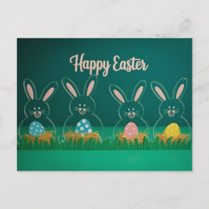 Cartes Pour Fêtes Annuelles Décorations de lapin de Pâques en acrylique modern