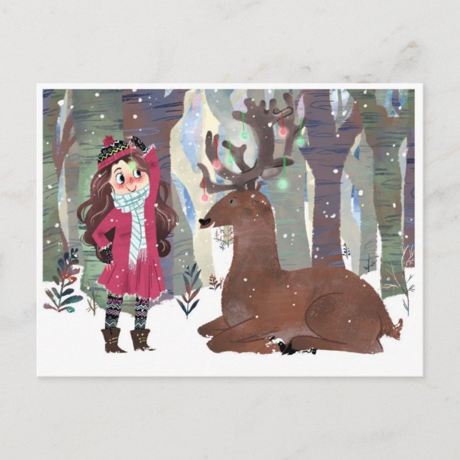 Cartes Pour Fêtes Annuelles Décorations de Noël (Devant)