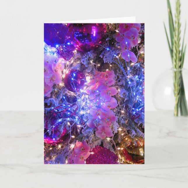 Cartes Pour Fêtes Annuelles Décorations de Noël (Devant)