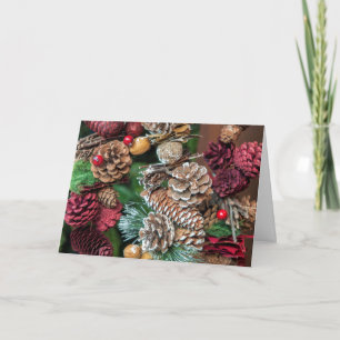 Cartes Pour Fêtes Annuelles Décorations en pin de Noël