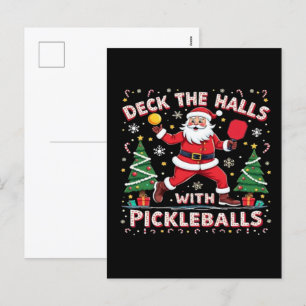 Cartes Pour Fêtes Annuelles Décorez Les Salles Avec Des Pickleballs 