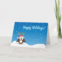 Deer Père Noël Owl