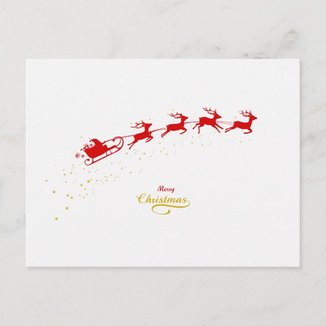 Cartes Pour Fêtes Annuelles Deers de Noël (Devant)