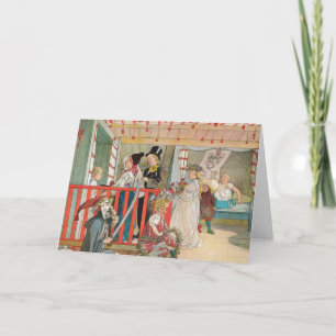 Cartes Pour Fêtes Annuelles Défilé de Noël des enfants