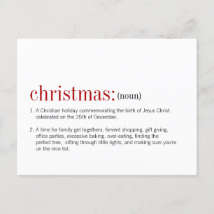 Cartes Pour Fêtes Annuelles Définition de Noël