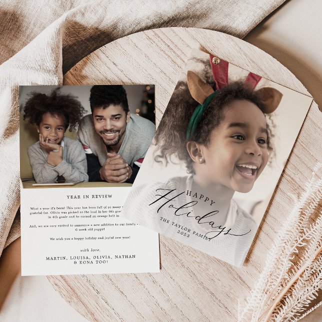 Cartes Pour Fêtes Annuelles Délicieuses Joyeuses Fêtes Année Photo dans la rev (Créateur téléchargé)