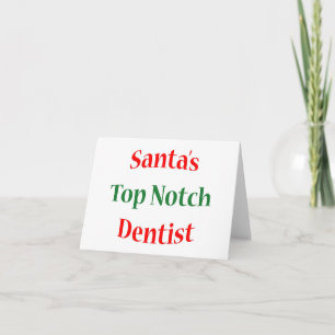 Cartes Pour Fêtes Annuelles Dentist Top Notch