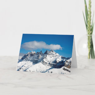Cartes Pour Fêtes Annuelles Dents du Midi Suisse
