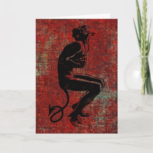 Cartes Pour Fêtes Annuelles Der Krampus (Devant)