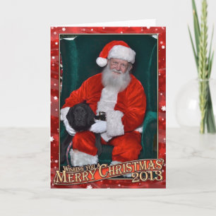 Cartes Pour Fêtes Annuelles Derek et Père Noël 2013