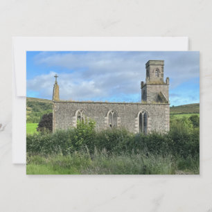 Cartes Pour Fêtes Annuelles Derelict St Colmac Church Isle of Bute Scotland