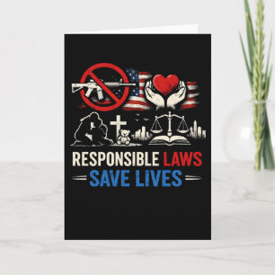 Cartes Pour Fêtes Annuelles Des lois responsables sauvent des vies