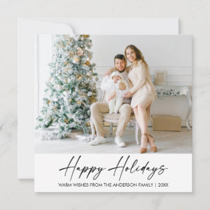 Cartes Pour Fêtes Annuelles Design Élégant Calligraphie Ink Pen Photo