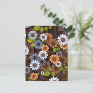Cartes Pour Fêtes Annuelles Design floral 2